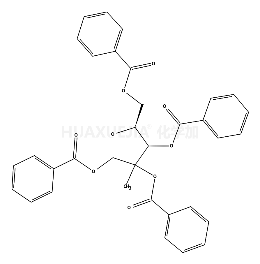 2-C-甲基-D-呋喃核糖 1,2,3,5-四苯甲酸酯