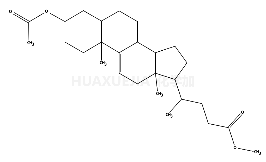 methyl 3alpha-acetoxy-5beta-chol-9(11)-en-24-oate