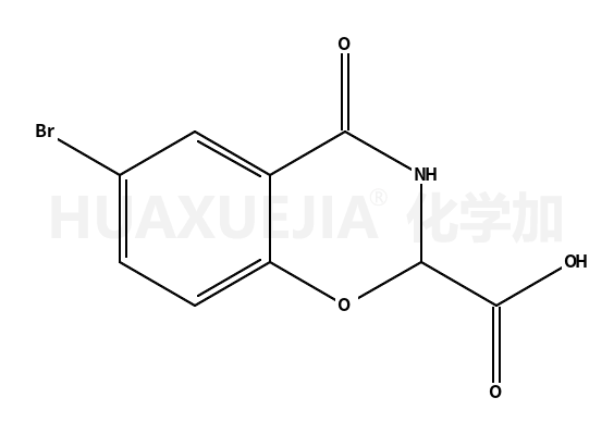 6-bromo-4-oxo-2,3-dihydro-1,3-benzoxazine-2-carboxylic acid
