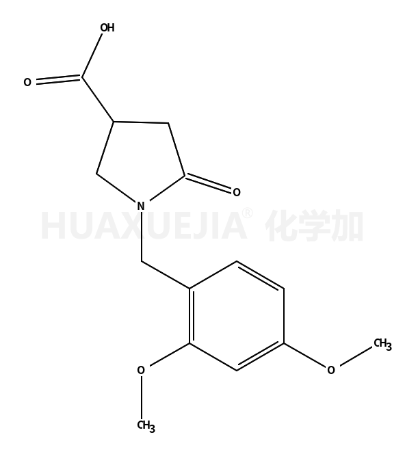 1-(2,4-dimethoxybenzyl)-5-oxopyrrolidine-3-carboxylic acid