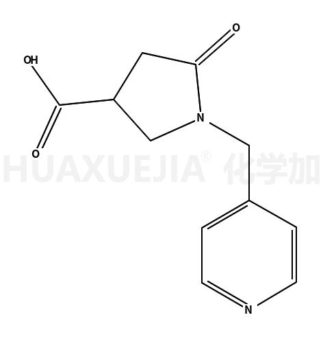 5-氧-1-(4-吡啶基甲基)-3-吡咯烷羧酸