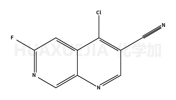 4-氯-6-氟-1,7-萘啶-3-甲腈
