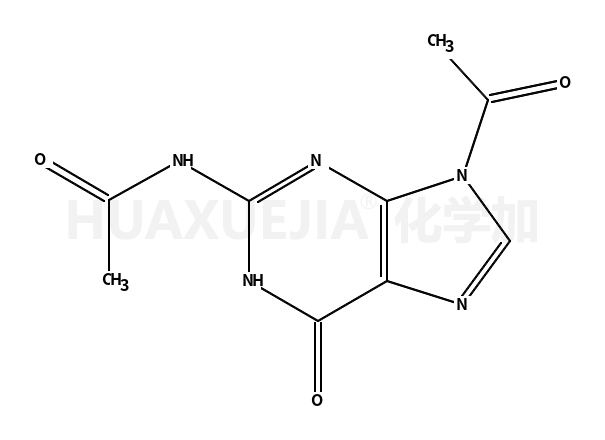 N,9-二乙酰鸟嘌呤