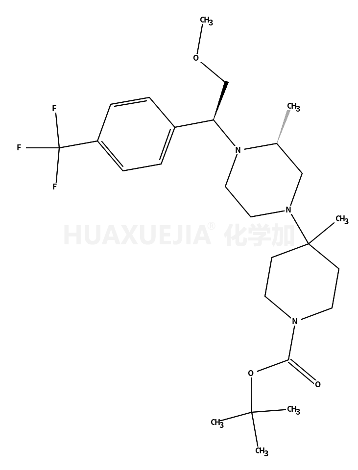 4-((S)-4-((R)-2-甲氧基-1-(4-(三氟甲基)苯基)乙基)-3-甲基哌嗪-1-基)-4-甲基哌啶-1-羧酸叔丁酯