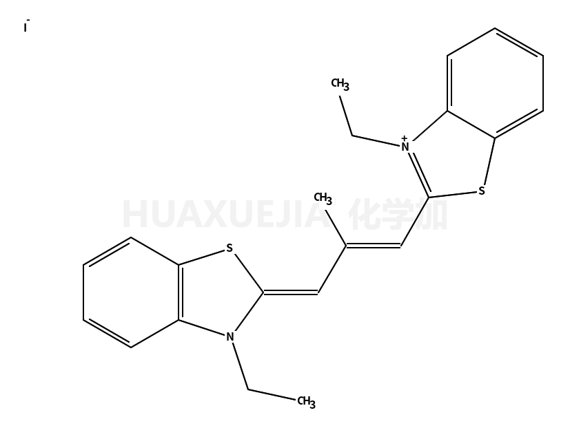 3-乙基-2-[3-(3-乙基-3H-苯并噻唑-2-亚基)-2-甲基丙-1-烯基]苯并噻唑碘化物