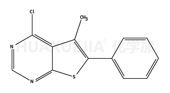 4-氯-5-甲基-6-苯基噻吩[2,3-D]嘧啶