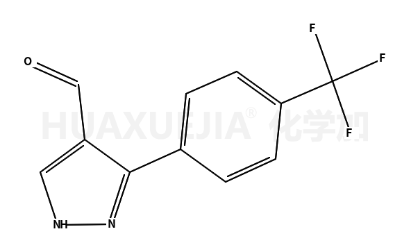 3-[4-(三氟甲基)苯基]-1H-吡唑-4-甲醛