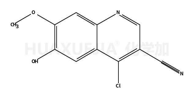 4-氯-6-羟基-7-甲氧基-3-喹啉甲腈