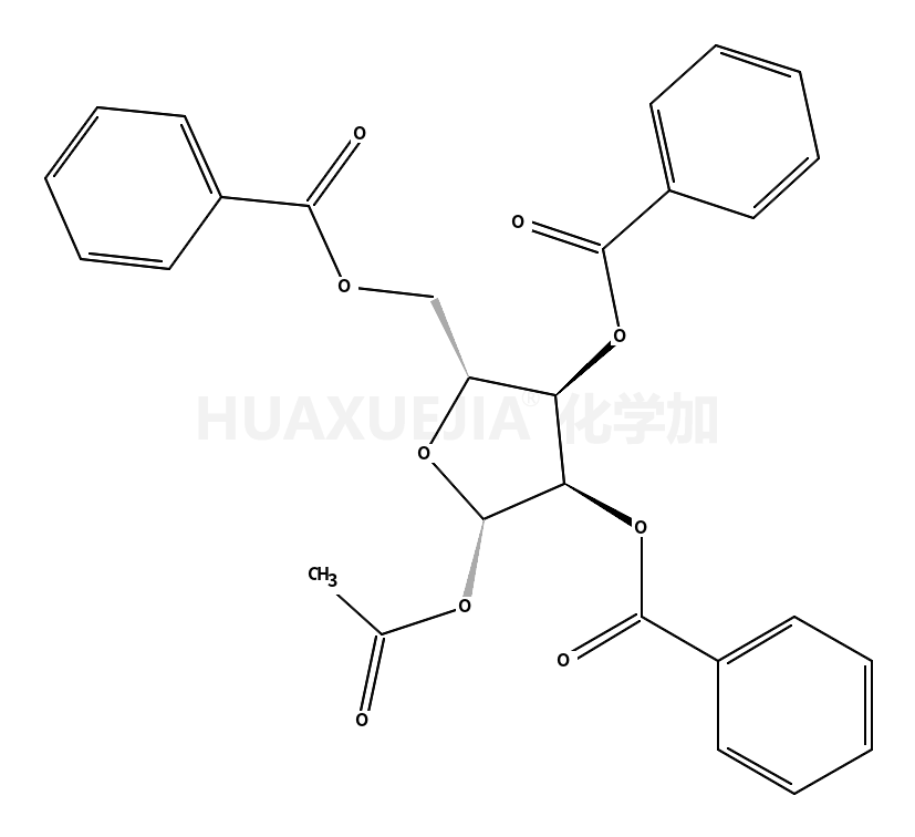 1-乙酰氧基-2,3,5-三苯甲酰氧基-β-L-呋喃核糖