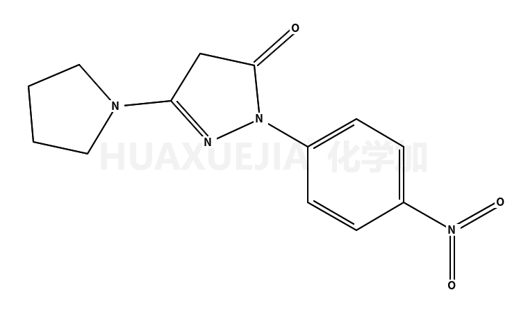 1-(4-硝基苯基)-3-(1-吡咯烷基)-5-吡唑酮