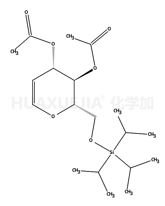 3,4-二-O-乙酰基-6-O-(三异丙基硅基)-D-葡烯糖