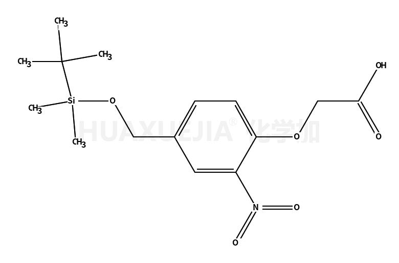2-[4-(叔丁基二甲硅氧基甲基)-2-硝基苯氧基]乙酸