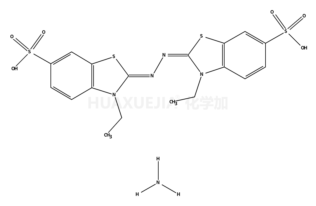 2,2'-联氮双(3-乙基苯并噻唑啉-6-磺酸)二铵盐