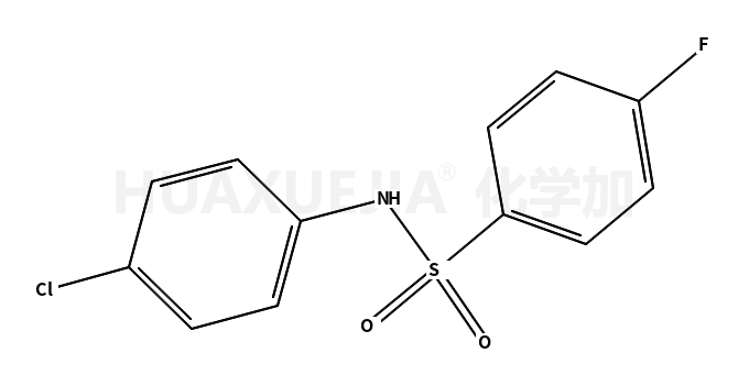 N-(4-chlorophenyl)-4-fluorobenzenesulfonamide