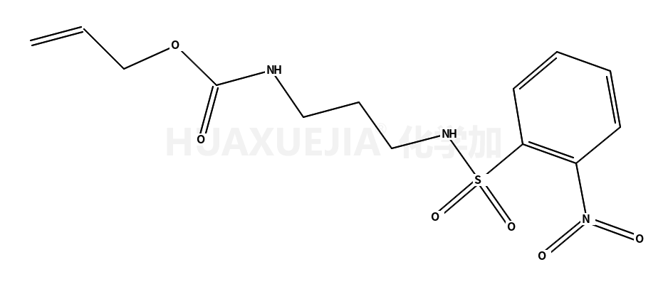 烯丙基[3-(2-硝基苯磺酰氨基)丙基]甲酸酯