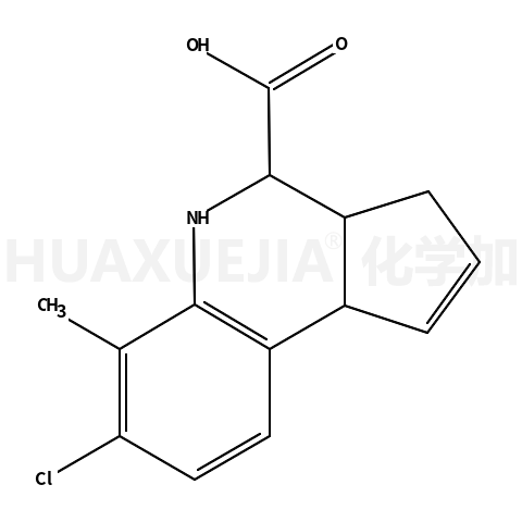 7-氯-6-甲基-3a,4,5,9b-四氢-3H-环戊并[c]喹啉-4-羧酸