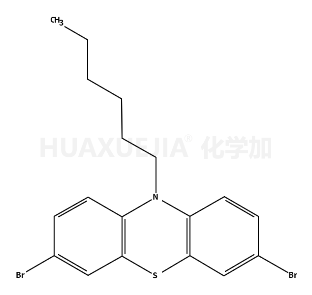 3,7-dibromo-10-hexyl-10H-phenothiazine