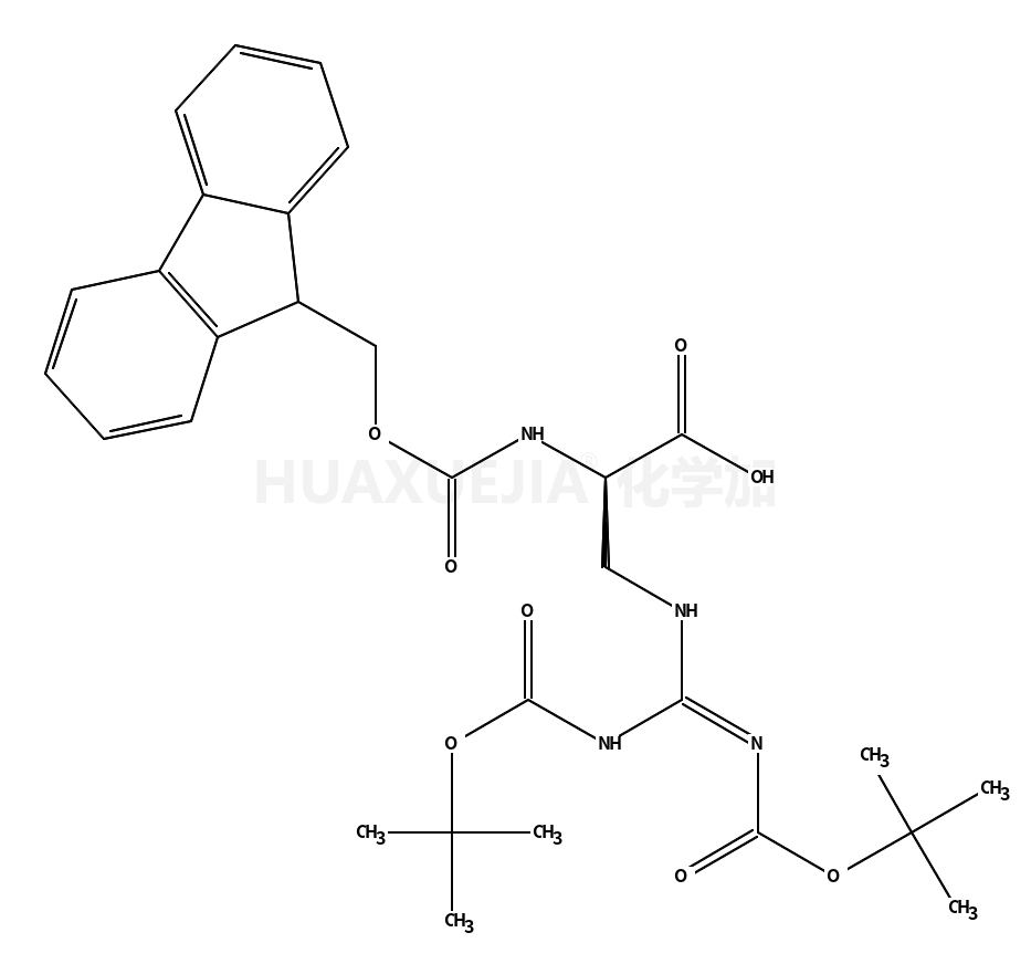 (3S)-3-羧基-6-[[(1,1-二甲基乙氧基)羰基]氨基]-10,10-二甲基-8-氧代-9-氧杂-2,5,7-三氮杂十一碳-5-烯酸 1-(9H-芴-9-基甲基)酯