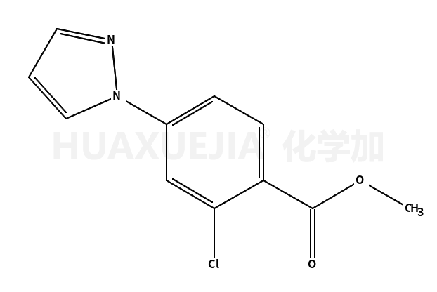 methyl 2-chloro-4-pyrazol-1-ylbenzoate