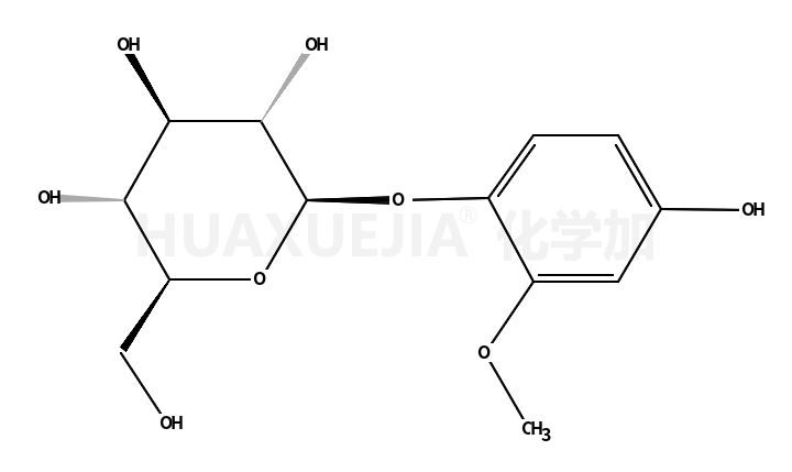 4-Hydroxy-2-methoxyphenyl β-D-glucopyranoside