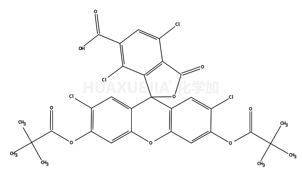 2',4,7,7'-Tetrachloro-3',6'-bis[(2,2-dimethylpropanoyl)oxy]-3-oxo -3H-spiro[2-benzofuran-1,9'-xanthene]-6-carboxylic acid