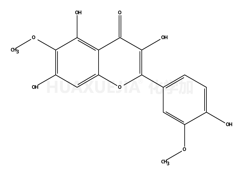 3,5,7-trihydroxy-2-(4-hydroxy-3-methoxyphenyl)-6-methoxychromen-4-one