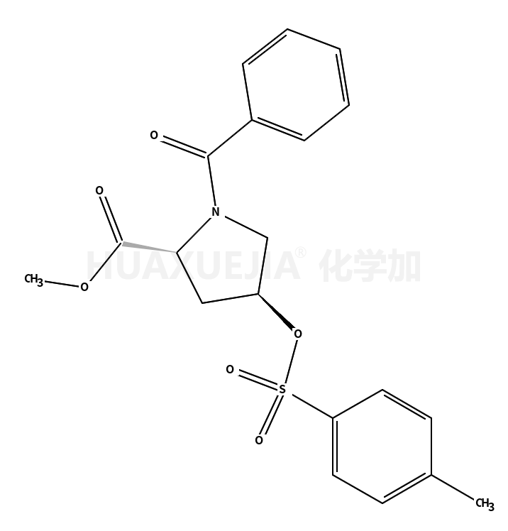 N-苯甲酰基-反式-4-对甲苯磺酰氧基-L-脯氨酸甲酯