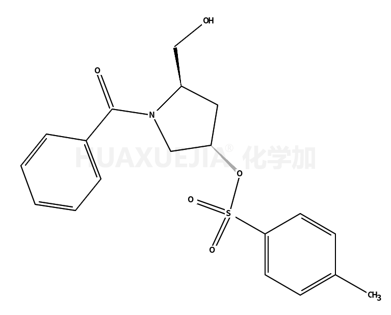 (2S,4R)-4-对甲苯磺酰氧基-1-苯甲酰基吡咯烷-2-甲醇