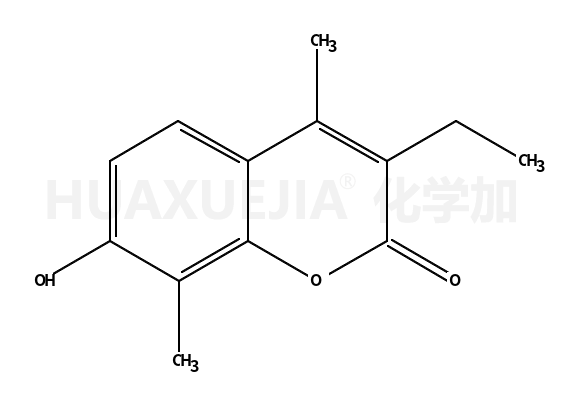 3-乙基-7-羟基-4,8-二甲基-香豆素