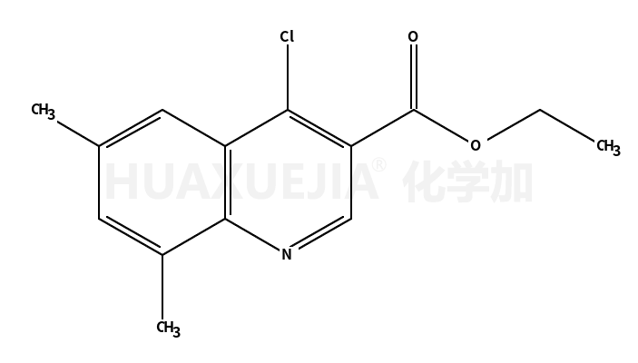 4-氯-6,8-二甲基喹啉-3-甲酸乙酯