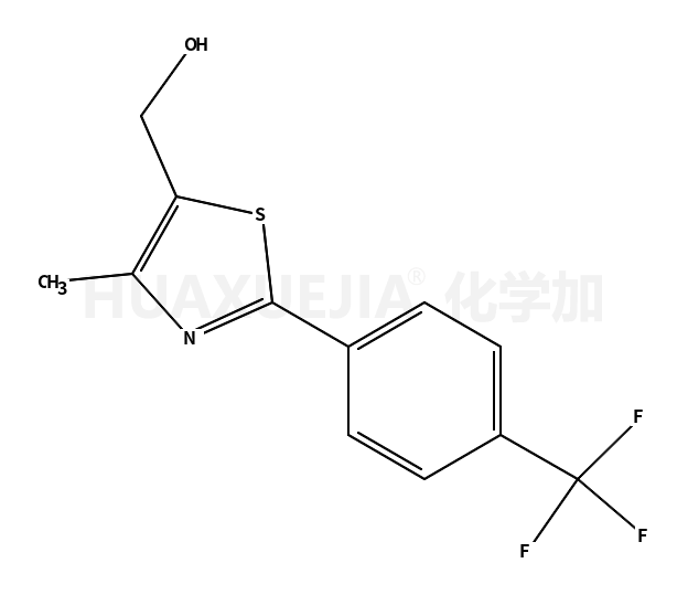 [4-甲基-2-(4-(三氟甲基)苯酚)-1,3-噻唑-5-基]甲醇