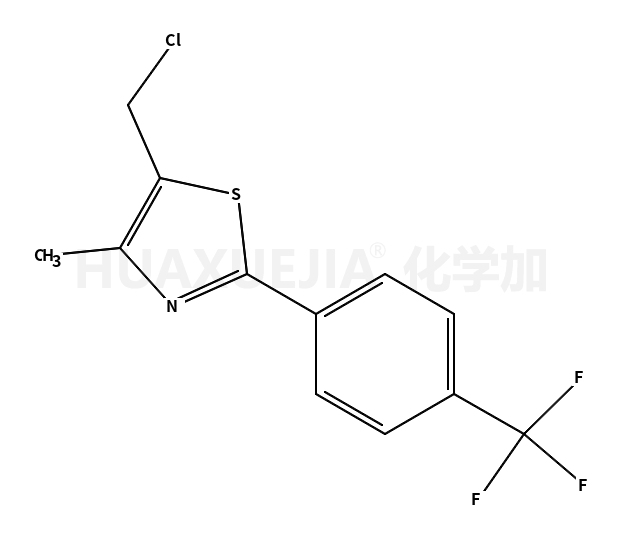 5-(氯甲基)-4-甲基-2-[4-(三氟甲基)苯基]-1,3-噻唑