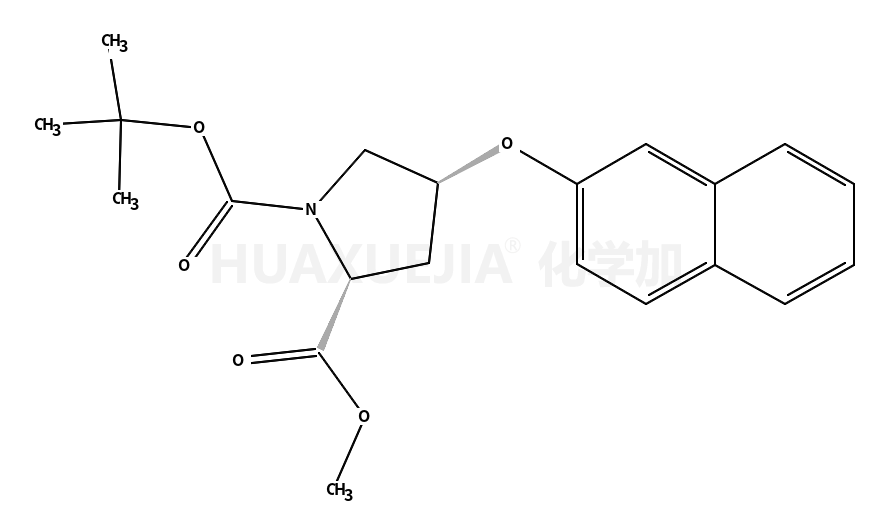 1-O-tert-butyl 2-O-methyl (2S,4S)-4-naphthalen-2-yloxypyrrolidine-1,2-dicarboxylate