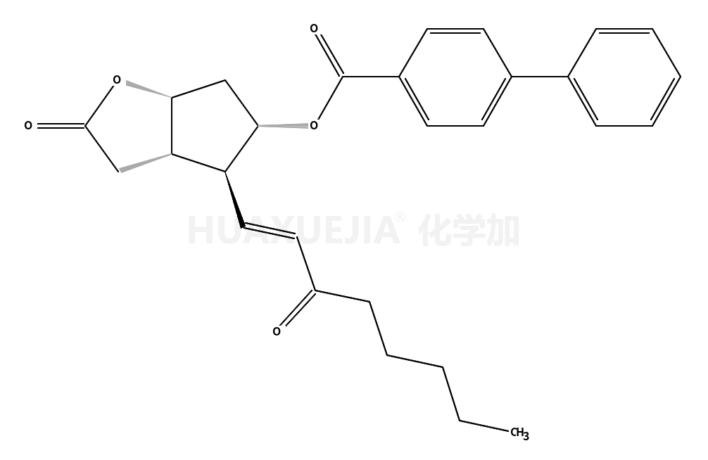 (3aR,4R,5R,6aS)-六氢-2-氧代-4-[(1E)-3-氧代-1-辛烯基]-2H-环戊并[b]呋喃-5-基 [1,1’-联苯]-4-甲酸酯