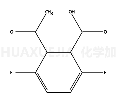 2-乙酰基-3,6-二氟苯甲酸