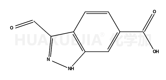 3-甲酰基 1H-吲唑-6-羧酸