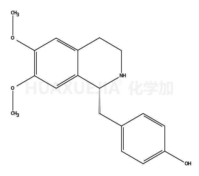 (S)-4-((6,7-dimethoxy-1,2,3,4-tetrahydroisoquinolin-1-yl)methyl)phenol