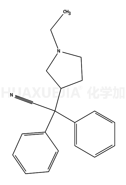 2-(1-乙基吡咯烷-3-基)-2,2-二苯基乙腈
