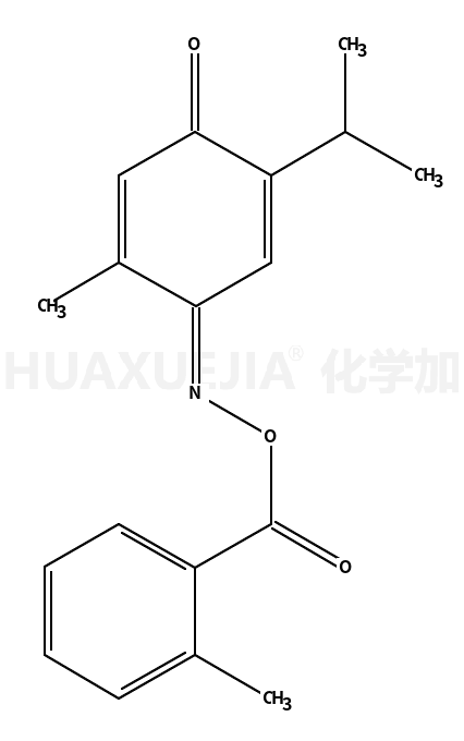 [(Z)-(2-methyl-4-oxo-5-propan-2-ylcyclohexa-2,5-dien-1-ylidene)amino] 2-methylbenzoate