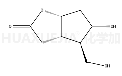 (-)-6beta-羟甲基-7alpha-羟基-顺式-2-氧杂双环[3.3.0]辛-3-酮