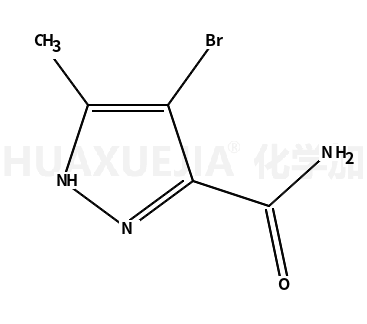 4-溴-5-甲基-1H-吡唑-3-羧酰胺
