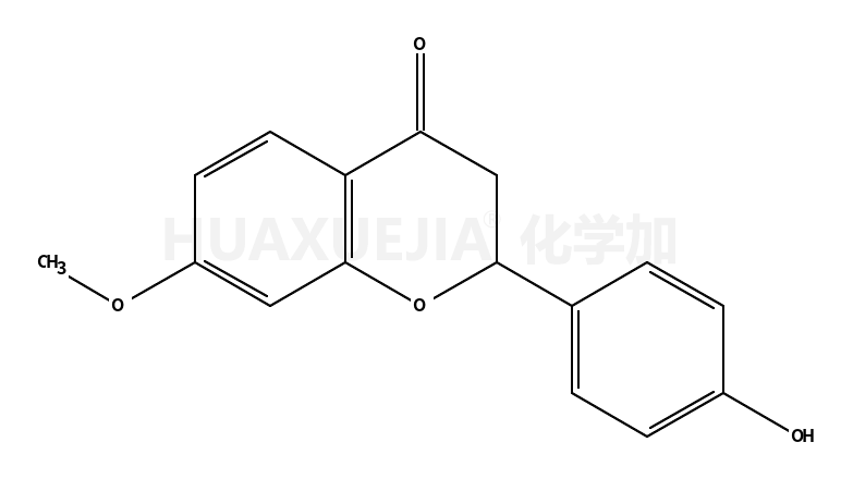 2-(4-hydroxyphenyl)-7-methoxy-2,3-dihydrochromen-4-one