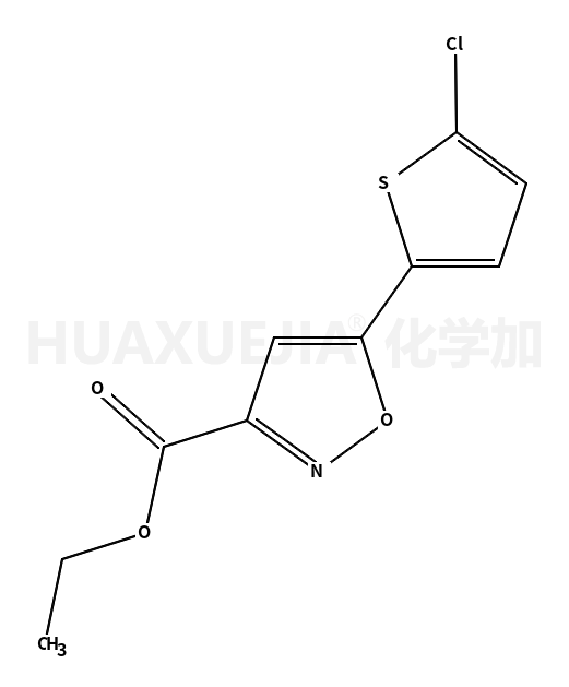 ethyl 5-(5-chlorothiophen-2-yl)isoxazole-3-carboxylate