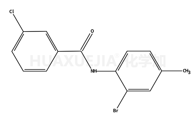 N-(2-bromo-4-methylphenyl)-3-chlorobenzamide