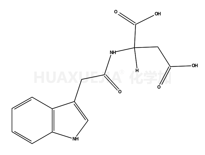 N-(3-吲哚基乙酰基)-DL-天冬氨酸