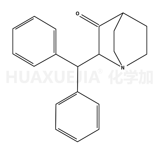 2-benzhydryl-1-azabicyclo[2.2.2]octan-3-one