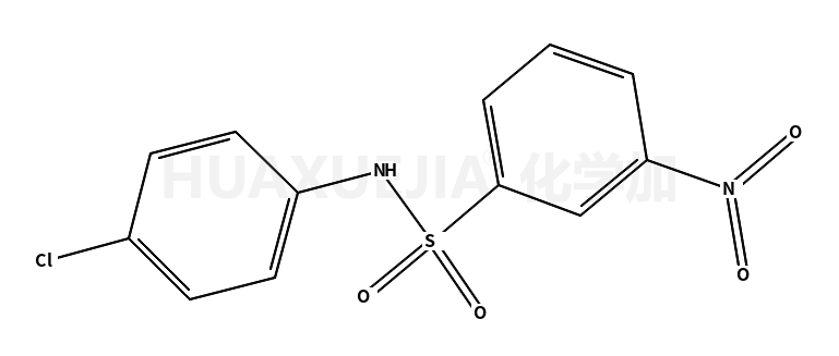 Benzenesulfonamide, N-(4-chlorophenyl)-3-nitro-