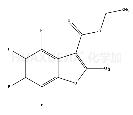 4,5,6,7-四氟-2-甲基苯并[B]呋喃-3-甲酸乙酯