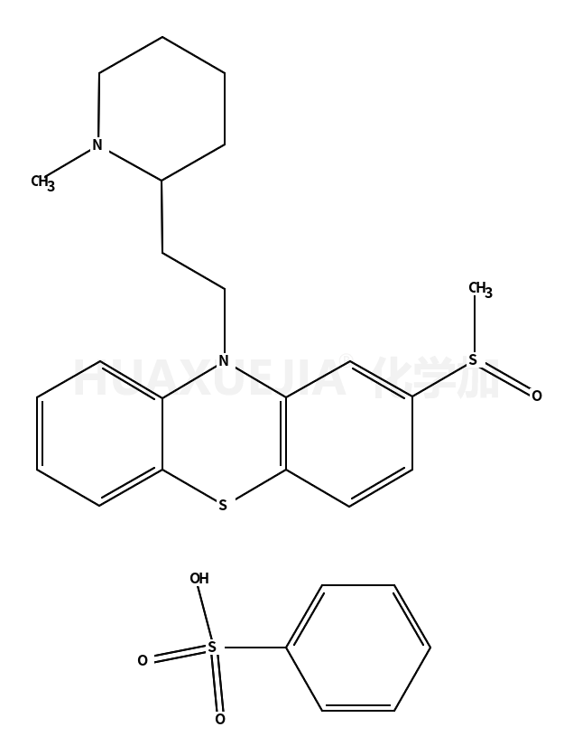 10-[2-(1-甲基-2-哌啶基)乙基]-2-(甲基亚磺酰基)-10h-苯并噻嗪