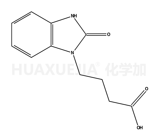 1H-苯并咪唑-1-丁酸，2,3-二氢-2-氧
